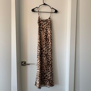 NWT Zara Cheetah Dress